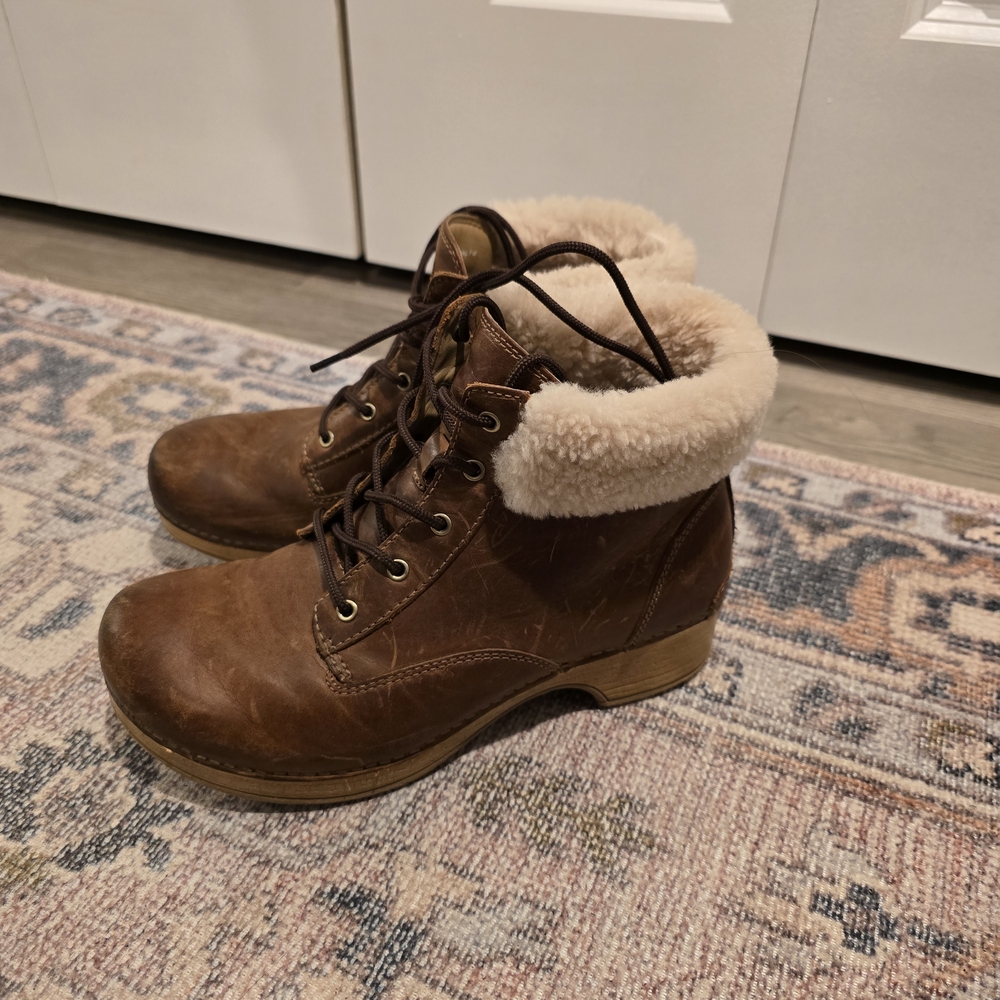 Dansko Bailee Brown Women's Ankle Boots